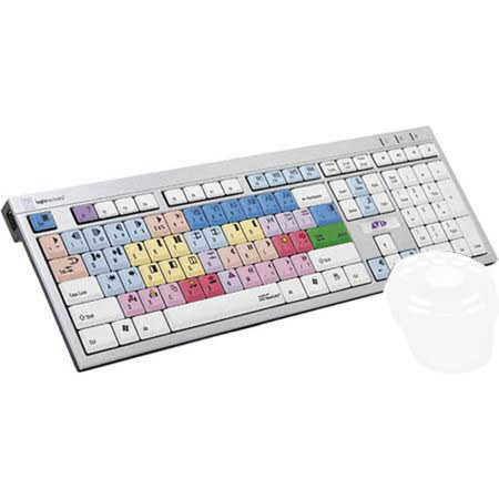Logic NewsCutter Slim Line PC Keyboard, Soft Touch Keystroke, Dual USB 2.0 Ports
