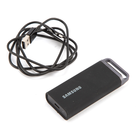 Samsung T5 EVO 4TB USB 3.2 Gen 1 Portable External SSD - Black SKU#1900855
