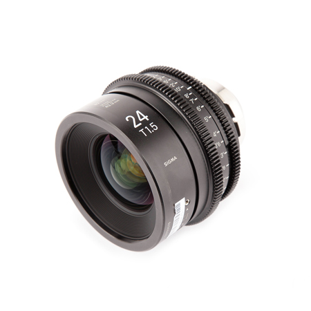 Sigma 24mm T1.5 FF High-Speed Prime Lens for PL Mount, Feet - SKU#1902351