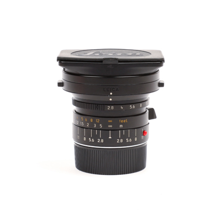 Leica Leica 21mm f/2.8 ELMARIT-M ASPHERICAL Black Super Wide Angle Manual Focus Lens for M System. please note this lens is not 6-bit coded}