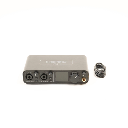MOTU M2 USB-C Audio/MIDI Interface - SKU#1905599