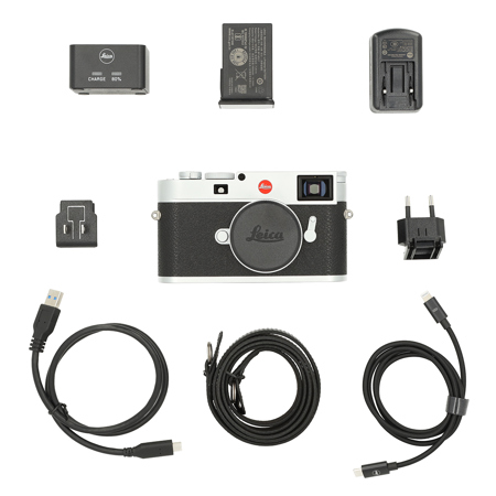 Leica M11 Digital Rangefinder Camera, Silver Chrome