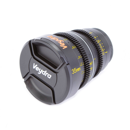 Veydra Mini Prime 35mm T2.2 Imperial Lens for Micro 4/3 Cameras, 11" Close Focus