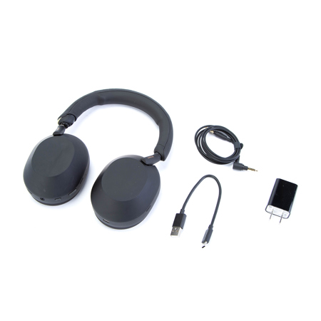 Sony WH-1000XM5 Wireless Closed-Back Over-Ear Noise Cancelling Headphones, Black