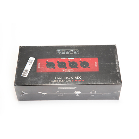 SoundTools Cat Box MX Four Male XLR Stage Box - SKU#1908843