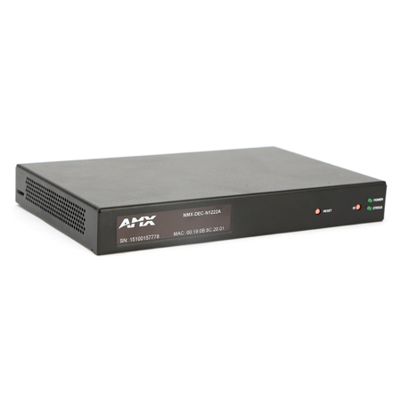 AMX NMX-DEC-N1222A Video Over IP Decoder with PoE - SKU#1908915