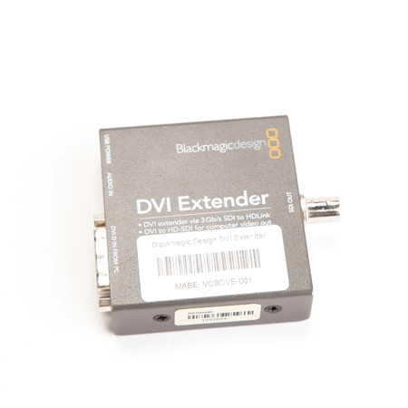 Blackmagic Design HDLEXT-DVI DVI Extender, SD/HD SDI, 3GB/s SDI Technology, USB Powered