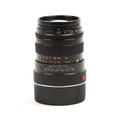 Leica 90mm f/2.8 Tele-Elmarit "Short" Lens - Black, Made in Canada SKU#1909843