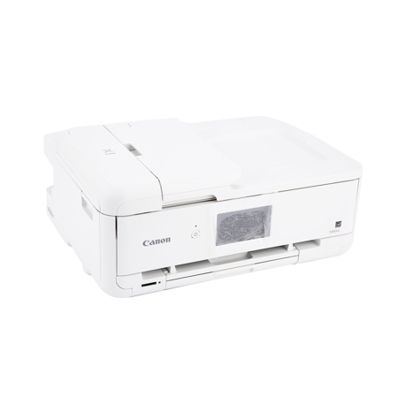 Canon PIXMA TS9521Ca Wireless All-In-One Duplex Color Inkjet Printer, White
