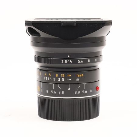 Leica 18mm f/3.8 Super-Elmar-M Aspherical, Manual Focus (6-Bit Coded) Lens for M System - Black -