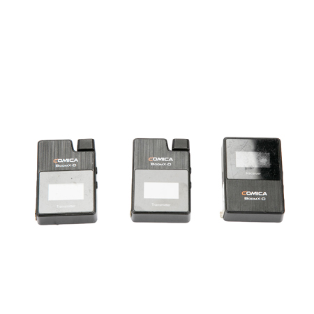 Comica BoomX-D Compact 2.4 GHz Dual Wireless Microphone System - SKU#192688