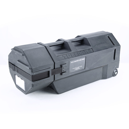 Nalpak Hard Plastic Tripod Case with Wheels by Tuffpak, 11" Diameter, for 32-37" Long Video Tripods.