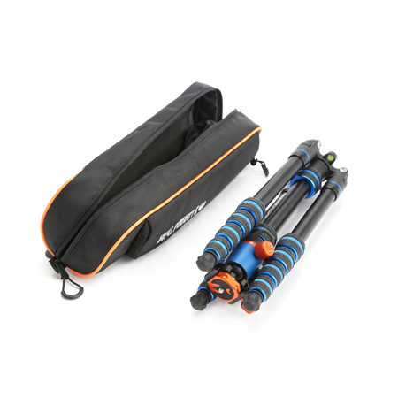 USED Legged Thing Punks Corey 5-Section Magnesium Alloy Travel Tripod  with AirHed Neo Ball Head, Blue undefined