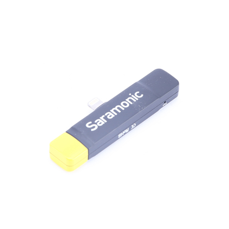 Saramonic Blink 500 RXDi Ultracompact 2.4 GHz Wireless Microphone Dual-Receiver for Apple iPhone and iPad with Lightning Connector and Battery-Free Operation