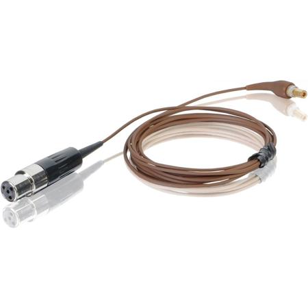 Countryman 5' H6 Headset Snap-On Cable with TA3F Connector for Audix 360 Transmitter, Cocoa