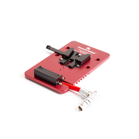 Alvins V Mount Battery Plate for DJI Ronin 4D, V Mount Plate with 6-pin 1B DC-inOut Put Battery Mounts Plate for Ronin 4D