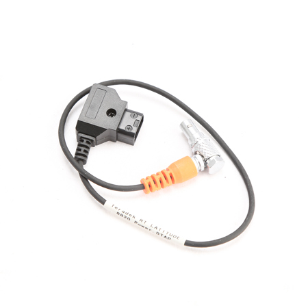 Teradek 16" Right-Angled 4-Pin Hirose to Straight 4-Pin D-Tap Power Cable