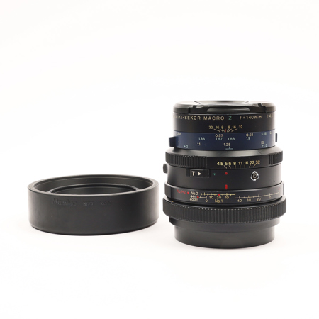 Mamiya Macro M 140mm f/4.5 M/L-A Lens RZ67, Pro II & IID.