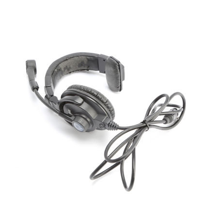 Clear-Com Single-Ear Closed-Back Hyper-Cardioid Headset with Mic - SKU#1916686