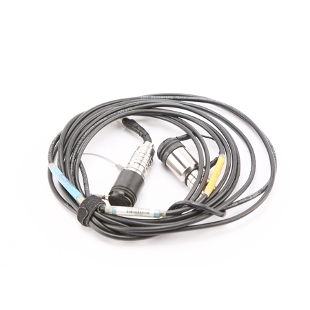 Camplex 10' LEMO FUW-PUW Low Profile 4.2mm SMPTE Hybrid Fiber Cable Jumpers