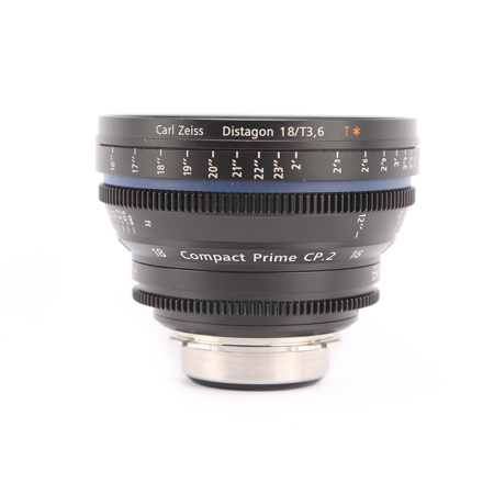 Zeiss Compact Prime CP.2 18mm f/3.6 T PL Bayonet Mount Lens - SKU#1919452