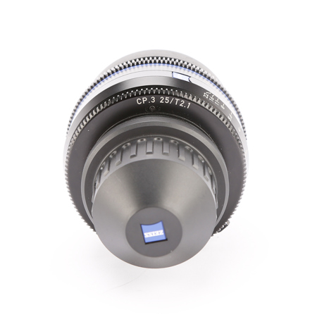 Zeiss 25mm T2.1 CP.3 Compact Prime Cine Lens (Feet) with PL Mount - SKU#1919457