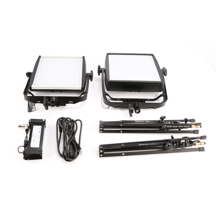 Litepanels Astra Light Kit, Includes Astra Soft 105W Bi-Color LED Panel, Astra 6X 105W Bi-Color LED Panel, 2x V-Mount Battery Adapter Plates, Duo Traveler Case