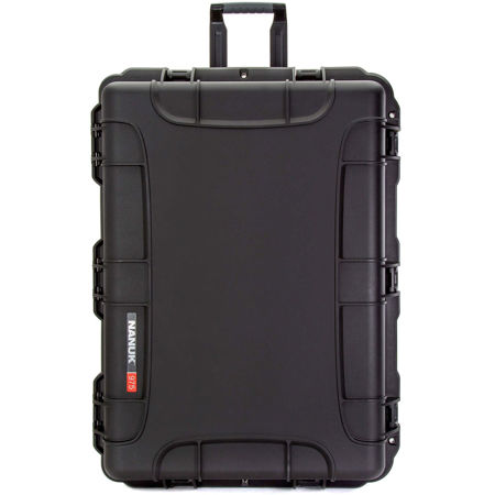 Nanuk 975 Wheeled Waterproof Standard Hard Case with Foam Insert, Black