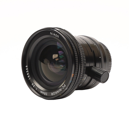 ◆ニコン PC NIKKOR 28mmF3.5 Manual FocusLens Used Nikon 28mm f/3.5 PC Nikkor Wide Angle Manual Focus Lens