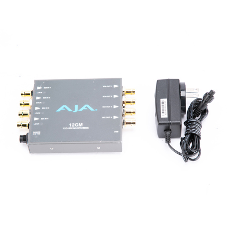 AJA 12G-SDI to/from SDI Muxer/DeMuxer Converter - SKU#1922282