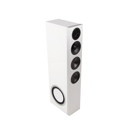 Definitive Technology Demand D17 Floorstanding Speaker - Left, Gloss White