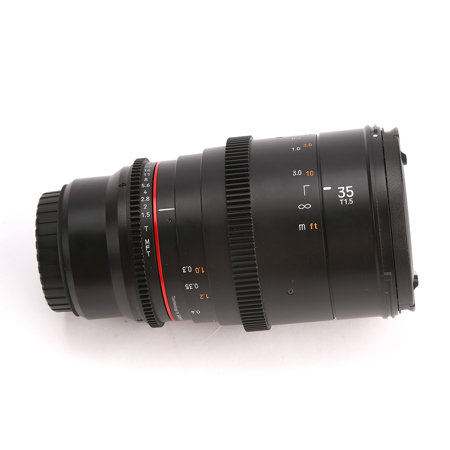 Rokinon 35mm T1.5 Cine DSX High-Speed Lens for Micro Four Thirds - SKU#1923078