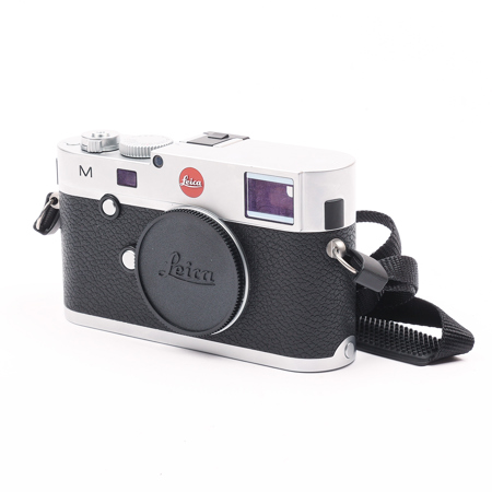 Leica M Digital Rangefinder Camera Body, Type 240, 24MP, 3" TFT Display, 0.68x Optical Viewfinder Magnification, Full HD Video, Live View, Silver