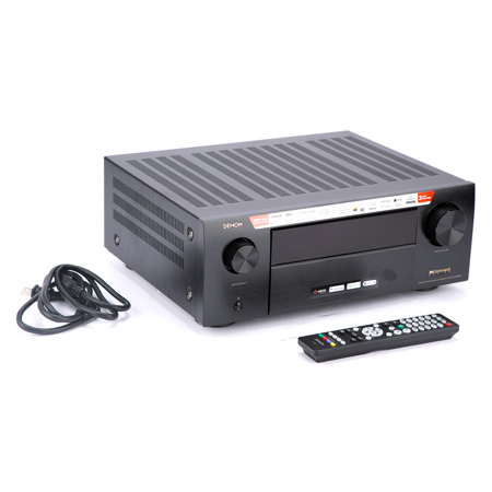 Denon AVR-X4800H 125W 9.4-Channel 8K Network AV Receiver - SKU#1924636