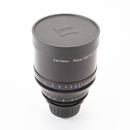 Zeiss Compact Prime CP.2 100 F/T2.1 Makro-Planar (Feet) CF Cine Lens - PL Bayonet Mount Lens