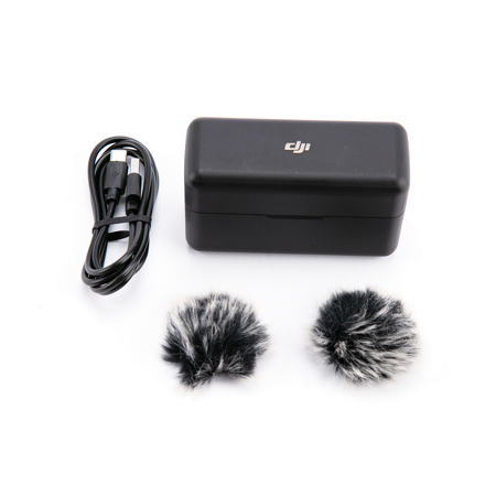 DJI Mic Dual-Transmitter Compact Digital Wireless Microphone System/Recorder for Camera & Smartphone, 2.4 GHz