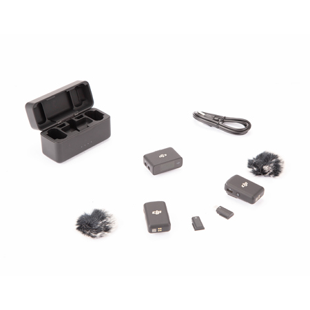 DJI Mic Dual-Transmitter Compact Digital Wireless Microphone System/Recorder