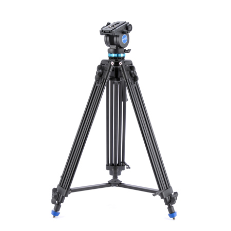Benro KH25P Aluminum Video Tripod with Head - 61" Maximum Height SKU#1926795