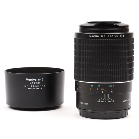 Mamiya 645 AF 120mm F4 Macro MF Lens