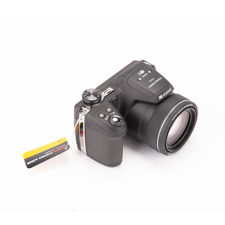 Used KODAK PIXPRO Astro Zoom AZ528 16MP Full HD 3" LCD Screen Digital Camera, 52x Optical Zoom, Black E