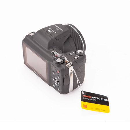 Used KODAK PIXPRO Astro Zoom AZ528 16MP Full HD 3" LCD Screen Digital Camera, 52x Optical Zoom, Black E