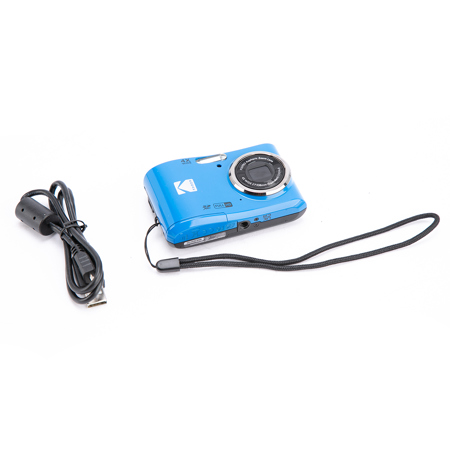 Kodak PIXPRO FZ45 Friendly Zoom 16MP Full HD Digital Camera, Light Blue