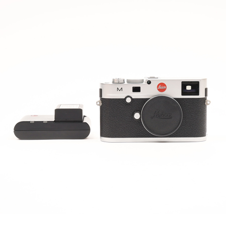 Leica M Digital Rangefinder Camera Body, Type 240, 24MP, 3" TFT Display, 0.68x Optical Viewfinder Magnification, Full HD Video, Live View, Silver
