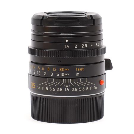 Leica 35mm f/1.4 Summilux-M ASPH Lens, Black, With 6-Bit Coding, #11874