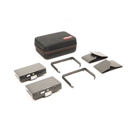 FeelWorld Two 5.5" On-Camera Monitors with Wireless Transmitter & Receiver System