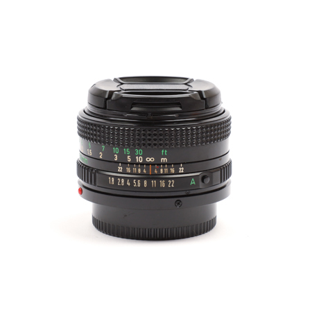 Canon FD 50mm f/1.8 Bayonet Mount Lens