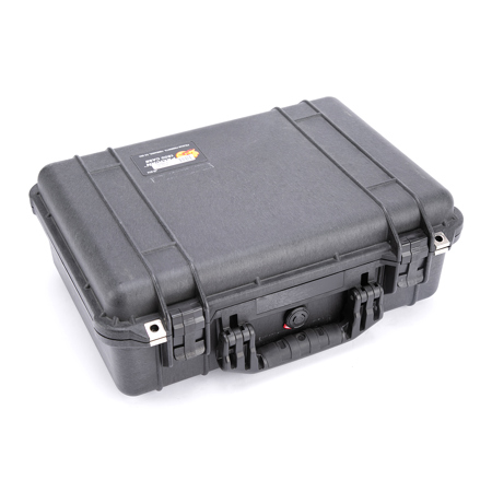 Used Pelican 1500 Watertight Hard Case without Foam insert - Black E-