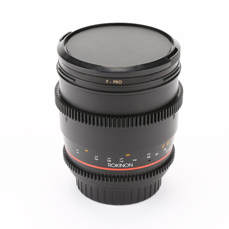 Rokinon 85mm T1.5 Cine DS Aspherical Lens for Canon EF Mount