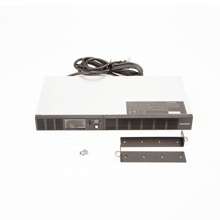 CyberPower Smart App LCD OR500LCDRM1U 500VA / 300W 1U Rack Simulated Sine Wave UPS