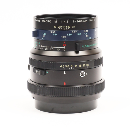 USED Mamiya Macro M 140mm f/4.5 M/L-A Lens RZ67, Pro II & IID.